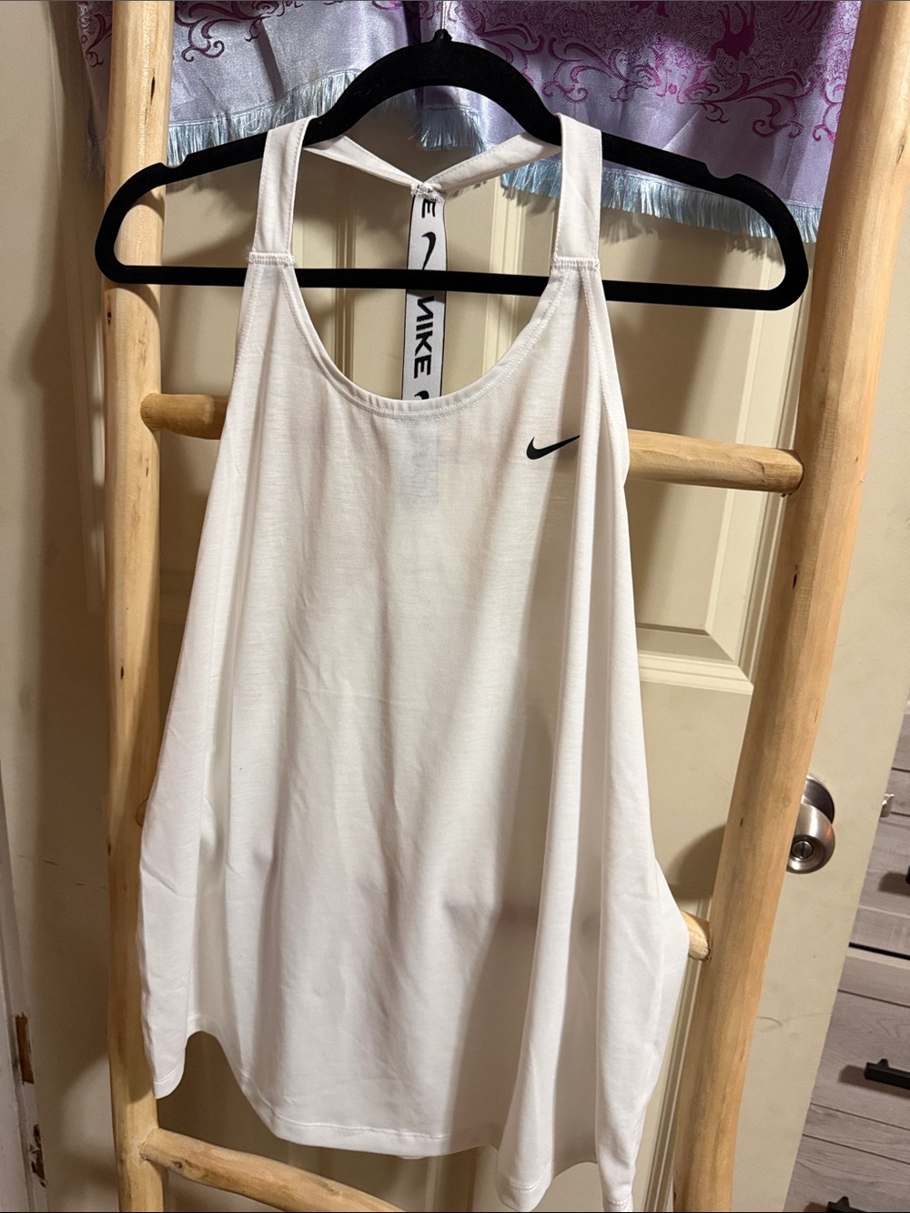 Nike White Women's Racerback Tank Top